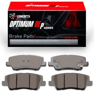 Cadillac CTS Brake Pads - Rear - R1 Concepts - Optimum OE - `13-`19